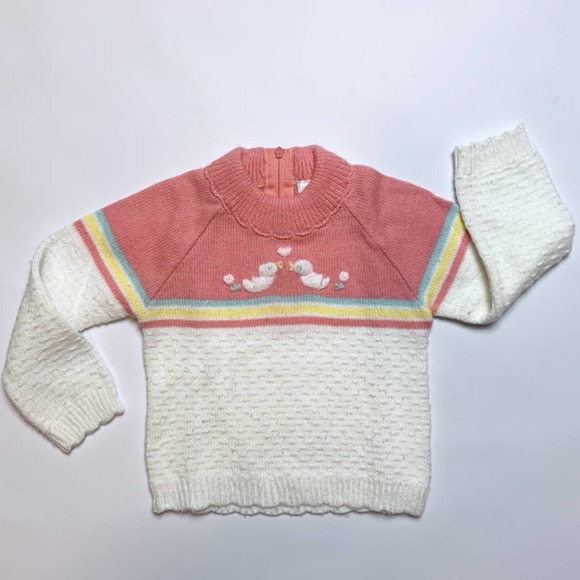 Vintage Rainbow Duck Sweater - Picture 1 of 3